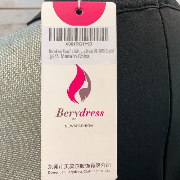 Berydress Sleeveless Halter Neck A-Line Dress - Picture 6 of 8